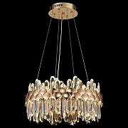 Подвесной светильник Wertmark Debora WE104.01.303 цвет плафона/подвески Прозрачный, цвет арматуры Золото-1