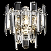 Накладной светильник Wertmark Lazzara WE107.02.101 цвет плафона/подвески Прозрачный, цвет арматуры Никель