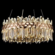 Подвесной светильник Wertmark Debora WE104.02.303 цвет плафона/подвески Прозрачный, цвет арматуры Золото