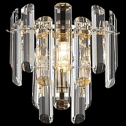 Накладной светильник Wertmark Lazzara WE107.02.301 цвет плафона/подвески Прозрачный, цвет арматуры Золото