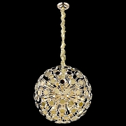 Подвесной светильник Wertmark Brunella WE109.23.303 цвет плафона/подвески Золото, Прозрачный, цвет арматуры Золото-1