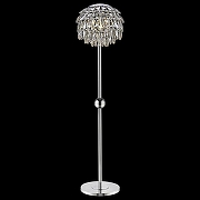 Торшер Wertmark Ludgera WE113.04.105 цвет плафона/подвески Прозрачный, цвет арматуры Хром