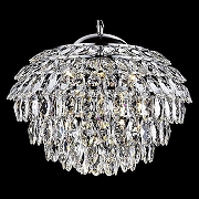 Подвесной светильник Wertmark Ludgera WE113.11.103 цвет плафона/подвески Прозрачный, цвет арматуры Хром