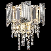 Бра Wertmark Malv1na WE114.02.301 цвет плафона/подвески Прозрачный, цвет арматуры Золото