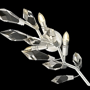 Бра Wertmark Casandra WE111.03.201 цвет плафона/подвески Прозрачный, цвет арматуры Серебро-1