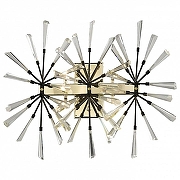 Бра Wertmark Flor1ane WE119.04.301 цвет плафона/подвески Прозрачный, цвет арматуры Золото