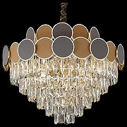 Подвесной светильник Wertmark Or1ana WE145.13.303 цвет золото, коричневый, серый