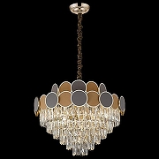 Подвесной светильник Wertmark Or1ana WE145.13.303 цвет золото, коричневый, серый-1