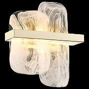 Бра Wertmark Nelly WE158.02.301 цвет плафона/подвески Прозрачный, цвет арматуры Золото