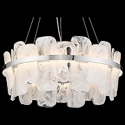 Подвесной светильник Wertmark Nelly WE158.20.103 цвет плафона/подвески Прозрачный, цвет арматуры Хром