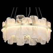 Подвесной светильник Wertmark Nelly WE158.20.303 цвет плафона/подвески Прозрачный, цвет арматуры Золото