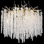 Подвесной светильник Wertmark Dac1ana WE185.09.303 цвет плафона/подвески Прозрачный, цвет арматуры Золото