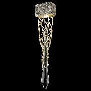 Бра Wertmark D1v1na WE186.01.501 цвет плафона/подвески Бронза, Прозрачный, цвет арматуры Бронза