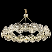 Подвесной светильник Wertmark Pamela WE160.30.303 цвет плафона/подвески Прозрачный, цвет арматуры Золото