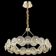 Подвесной светильник Wertmark Pamela WE160.30.303 цвет плафона/подвески Прозрачный, цвет арматуры Золото-1