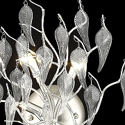 Бра Wertmark Dan1ela WE182.03.201 цвет плафона/подвески Прозрачный, цвет арматуры Никель-3