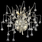 Бра Wertmark D1on1s1a WE189.02.201 цвет плафона/подвески Прозрачный, цвет арматуры Никель