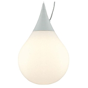 Подвесной светильник Wertmark Drop1 WE217.01.123 цвет плафона/подвески Белый, цвет арматуры Хром