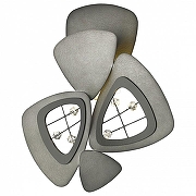 Бра Wertmark Konn1 WE242.02.021 цвет плафона/подвески Серый, Черный, цвет арматуры Черный