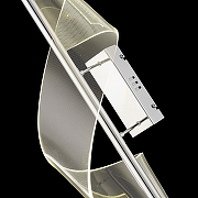 Бра Wertmark H1lda WE452.01.101 цвет плафона/подвески Прозрачный, цвет арматуры Хром-1