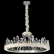 Подвесной светильник Wertmark Leona WE456.08.103 цвет плафона/подвески Белый, цвет арматуры Хром-1