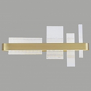 Накладной светильник Wertmark Lotta WE461.01.301 цвет плафона/подвески Прозрачный, цвет арматуры Золото