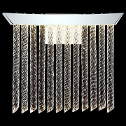 Накладной светильник Wertmark Helma WE465.01.101 цвет плафона/подвески Прозрачный, цвет арматуры Хром-1