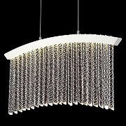 Подвесной светильник Wertmark Helma WE465.01.123 цвет плафона/подвески Прозрачный, цвет арматуры Хром