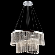 Подвесной светильник Wertmark Helma WE465.02.103 цвет плафона/подвески Прозрачный, цвет арматуры Хром-1