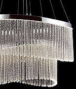 Подвесной светильник Wertmark Helma WE465.02.103 цвет плафона/подвески Прозрачный, цвет арматуры Хром-2