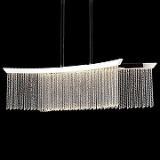 Подвесной светильник Wertmark Helma WE465.02.143 цвет плафона/подвески Прозрачный, цвет арматуры Хром