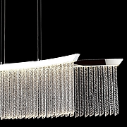 Подвесной светильник Wertmark Helma WE465.02.143 цвет плафона/подвески Прозрачный, цвет арматуры Хром-2