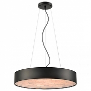 Подвесной светильник Wertmark Edera WE510.01.723 цвет плафона/подвески Белый, Черный, цвет арматуры Черный-1