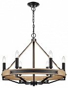 Люстра Wertmark Brenda WE586.06.023 цвет коричневый, черный-1