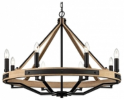 Люстра Wertmark Brenda WE586.08.023 цвет коричневый, черный