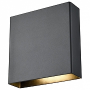 Накладной светильник Wertmark W1lko WE906.01.021 цвет плафона/подвески Черный, Золото, цвет арматуры Черный