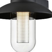 Светильник на штанге Wertmark Wella WE936.01.021 цвет плафона/подвески Прозрачный, цвет арматуры Черный-1