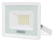 Прожектор Wolta WFL-30W WFL-30W/06W цвет плафона/подвески Белый, Прозрачный, цвет арматуры Белый