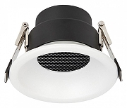 Встраиваемый светильник Wertmark WTD WTD.O01.000.V0.18 цвет Белый, Черный