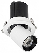 Встраиваемый светильник Wertmark WTD.O30 WTD.O30.067.30.10 цвет плафона/подвески Белый, цвет арматуры Черный