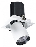 Встраиваемый светильник Wertmark WTD.O31 WTD.O31.067.30.10 цвет плафона/подвески Белый, цвет арматуры Черный