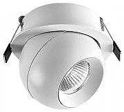 Встраиваемый светильник Wertmark WTD.O36 WTD.O36.007.30.07 цвет плафона/подвески Белый, цвет арматуры Белый