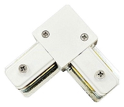 Соединитель угловой L-образный для треков встраиваемых Wertmark WTE WTE.L5.00.L10 цвет арматуры Белый