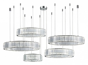 Подвесной светильник Newport Держатель троса для 8240 chrome цвет плафона/подвески Прозрачный, цвет арматуры Хром