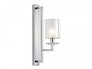 Бра Newport ALEXANDRA М0064453 цвет плафона/подвески Белый, Прозрачный, цвет арматуры Хром