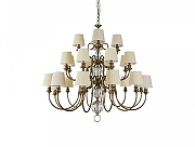 Люстра Newport CALIFORNIA М0070494 цвет арматуры Латунь, Прозрачный