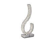 Настольная лампа Newport CRYSTAL М0071036 цвет плафона/подвески Прозрачный, Хром, цвет арматуры Хром