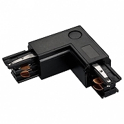 Соединитель с токопроводом угловой L-образный для треков Arlight LGD-4TR 024720 цвет арматуры Черный