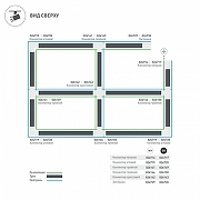 Заглушка для трека Arlight LGD-4TR 024729 цвет арматуры Белый-1