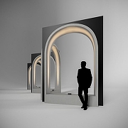 Подсветка номера Arlight Str1pe 029972 цвет плафона/подвески Серый, цвет арматуры Серый-5